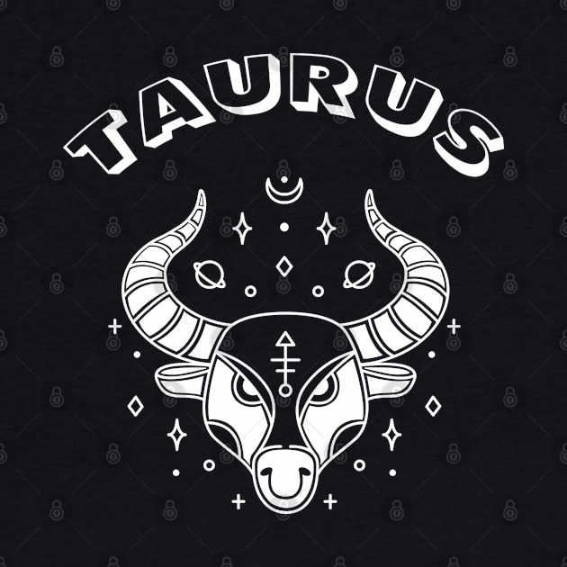 Taurus Zodiac Sign by GPrez Designs